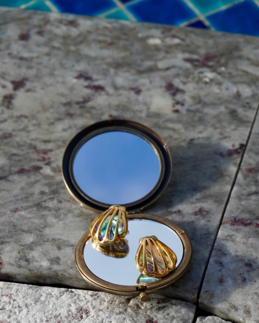 The Gilded Abalone-Earring