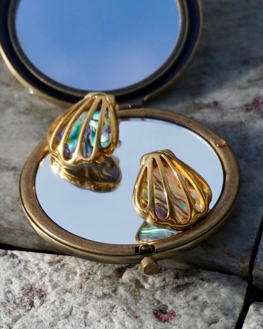 The Gilded Abalone-Earring